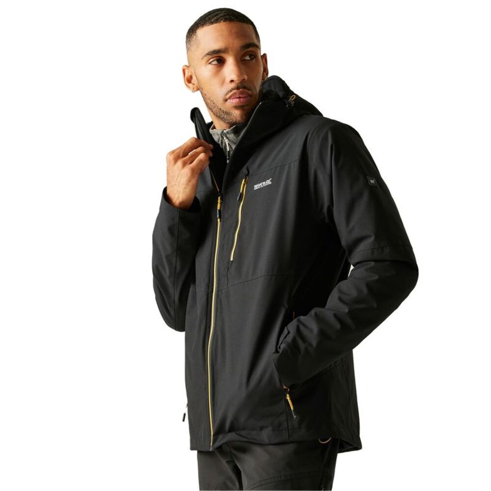 Regatta Mens Wentwood 3 in 1 Jacket / Black